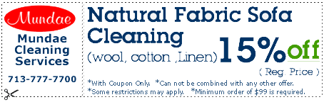 Natural Fabric Sofa Cleaning